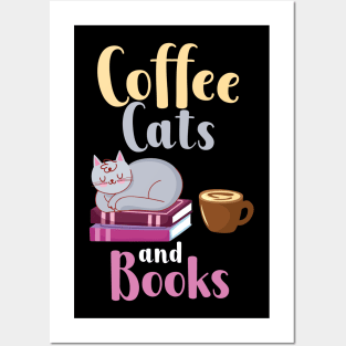 Coffee Cats Books Posters and Art